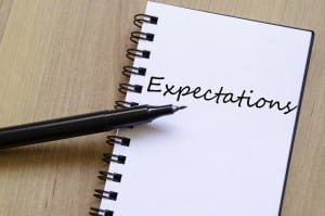 uncover expectations vs. manage expectations